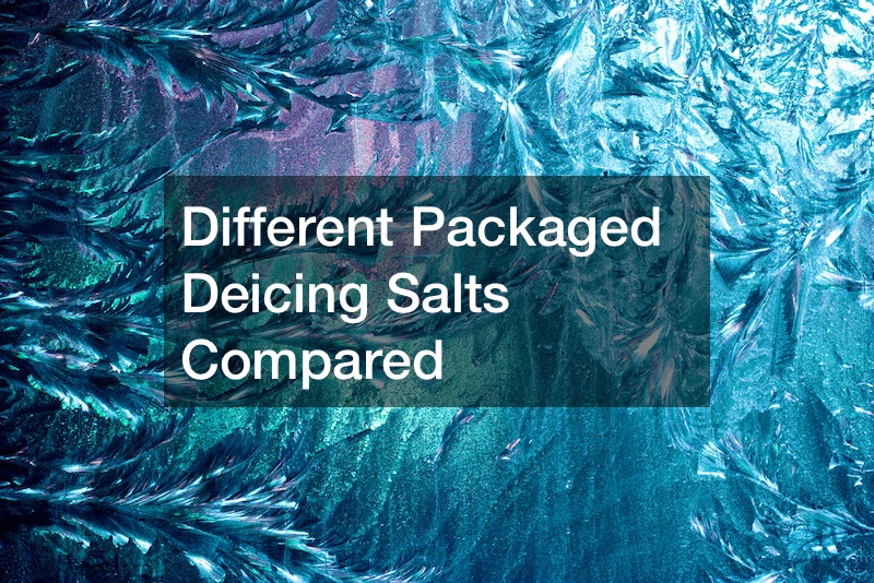 Different Packaged Deicing Salts Compared