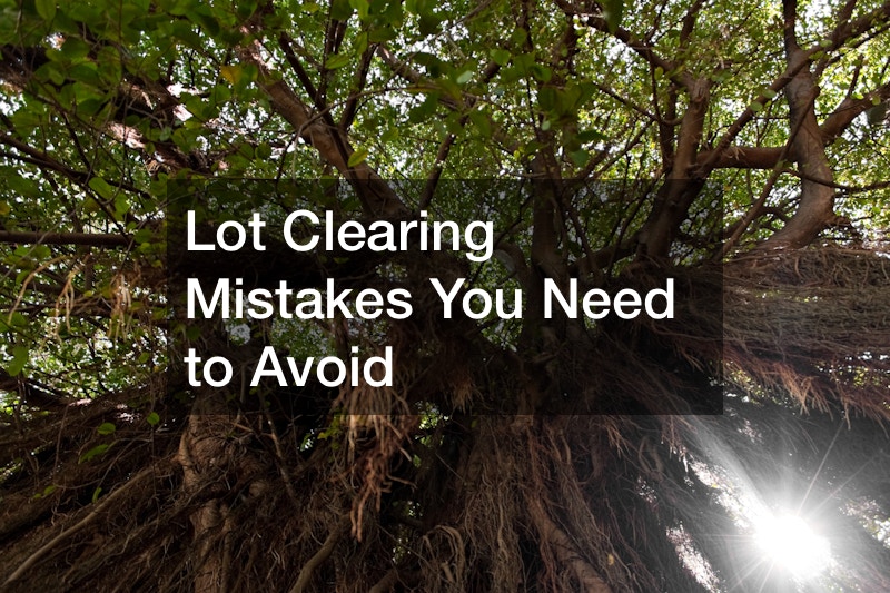 Lot Clearing Mistakes You Need to Avoid