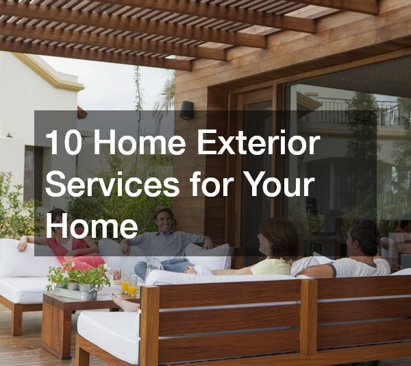 10 Home Exterior Services for Your Home