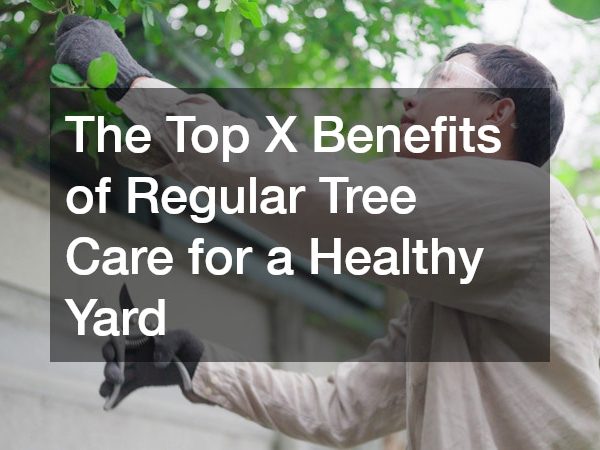 The Top X Benefits of Regular Tree Care for a Healthy Yard