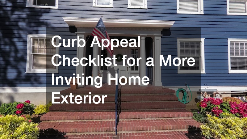 Curb Appeal Checklist for a More Inviting Home Exterior